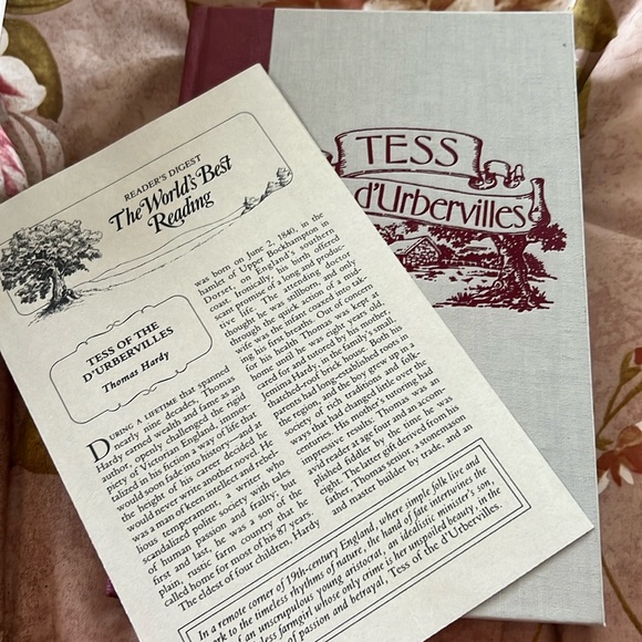 Tess of the d’Urbervilles A Pure Woman Book Hardcover Thomas Hardy 1985 Like New - Picture 2 of 13